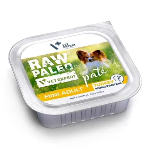 Vet Expert Raw Paleo Mini Adult Turkey indyk 150g