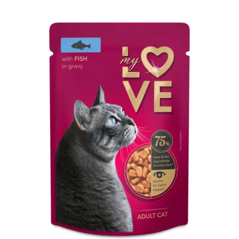 My Love karma mokra dla kota ryba w sosie 85 g