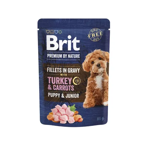 Brit Premium by Nature Karma mokra dla psa Indyk z marchewką 85 g