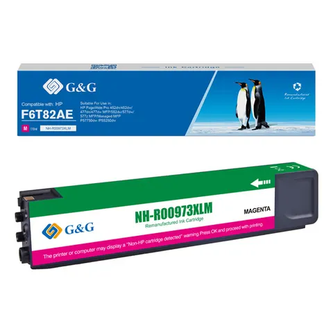 Tusz G&G zamiennik F6T82AE - magenta, 7000 stron