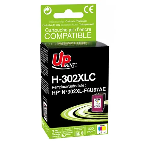 Tusz UPRINT zamiennik HP F6U67AE - kolor, 18 ml, 400 stron