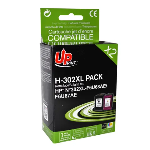 Tusz UPRINT zamiennik HP F6U68AE - 18 ml, 400 stron