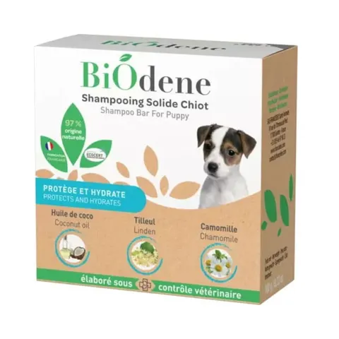 Francodex Biodene szampon w kostce dla szczeniąt naturalny 100 ml