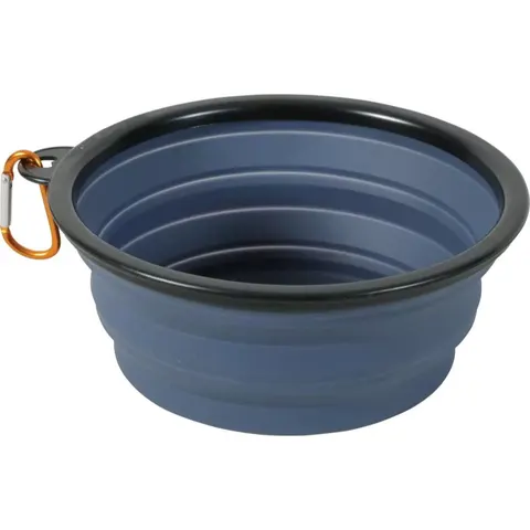 ZOLUX Bivouak składana miska podróżna dla psa niebieska 450 ml