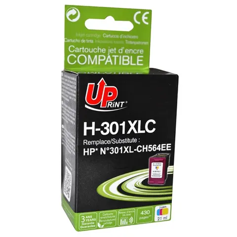 Tusz UPRINT zamiennik HP CH564EE - kolor, 21 ml, 450 stron