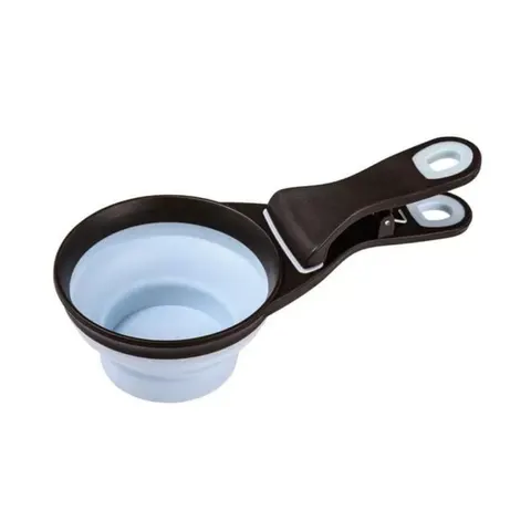 ZOLUX miarka 2w1 z klipsem do karmy L niebieska 473 ml