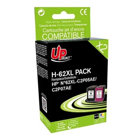Tusz UPRINT zamiennik HJ62XLUPP2 - 18 ml, 415 stron