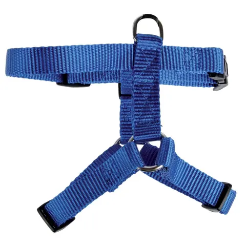 ZOLUX szelki nylonowe dla psa niebieskie 30-45 cm 15 mm