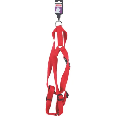 ZOLUX szelki nylonowe dla psa czerwone 50-90 cm 25 mm
