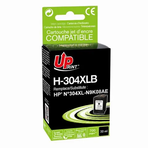 Tusz UPRINT zamiennik HP N9K08AE - czarny, 20 ml, 700 stron