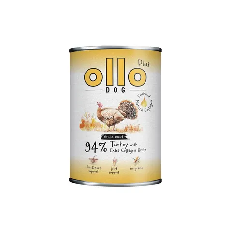 Ollo Plus Kolagen Indyk – mokra karma dla psa na stawy 400 g