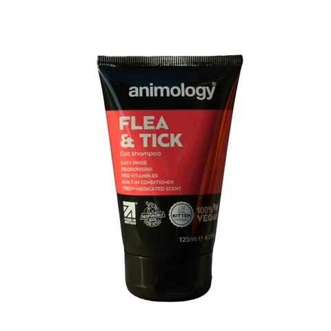 Animology Flea & Tick 125 ml – szampon dla kotów na pchły i kleszcze