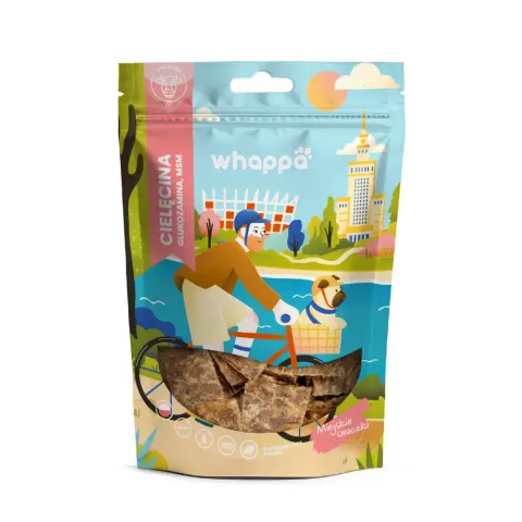 Whappa Funkcjonalne paski dla psa – Cielęcina z MSM i glukozaminą 70 g