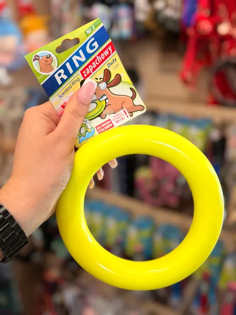 Sum-Plast Ring nr 2 – zapachowa zabawka dla psa 16 cm, mix kolorów