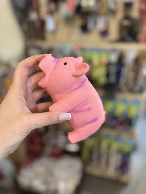 Zabawka gumowa Pig