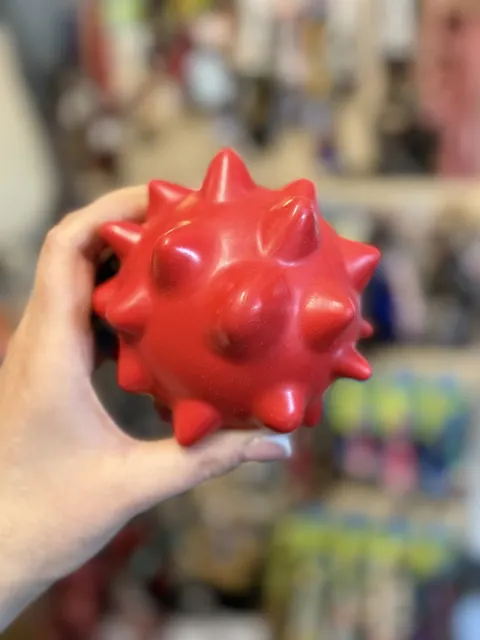 Zabawka gumowa Kolce Red