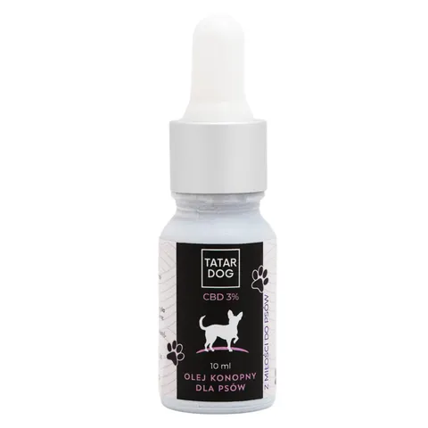 Olejek konopny CBD 3% DLA PSA - TATAR DOG