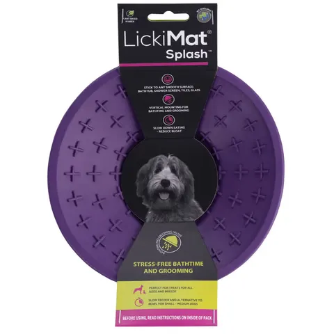 LickiMat Splash - mata do wylizywania dla psa z przyssawką