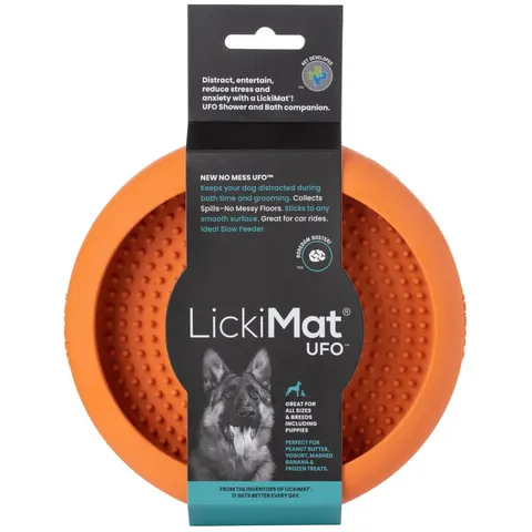 LickiMat UFO – innowacyjna miska do lizania dla psa z przyssawkami
