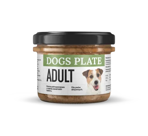 Dogs Plate Adult 180g