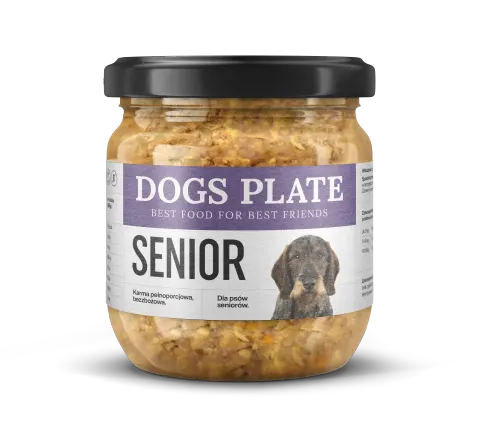 Dogs Plate Senior 360g
