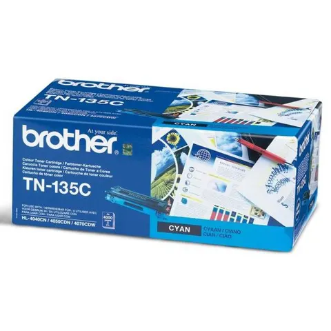 Toner BROTHER TN135C - cyan, 4000 stron