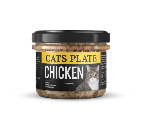 Cats Plate Chicken 180g