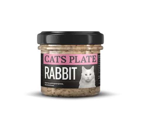 Cats Plate Rabbit 100g