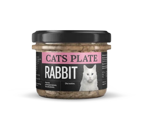 Cats Plate Rabbit 180g