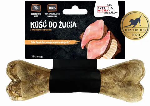 Kość do żucia dla wybrednych psów Syta Micha