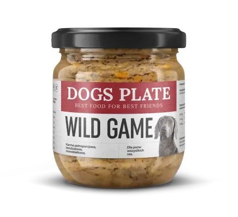 Dogs Plate Wild Game 360 g