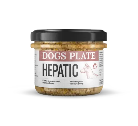 Dogs Plate Vet Hepatic 180g