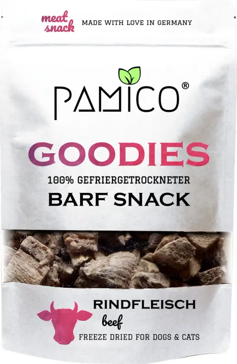 PAMICO Goodies Liofilizowane Mięso Wołowe 50g