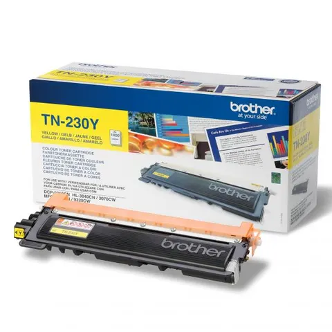 Toner BROTHER TN230Y - żółty, 1400 stron