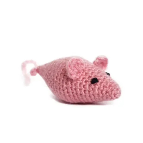 Myszka COTTON MOUSE - Różowa