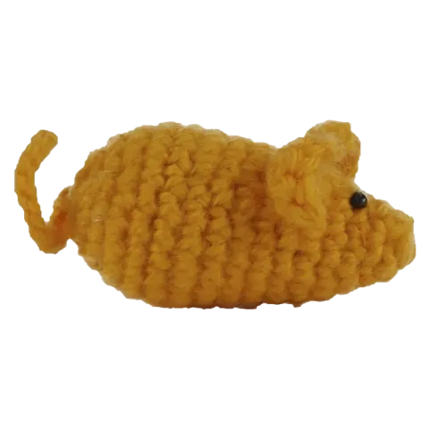 Myszka COTTON MOUSE - Żółta