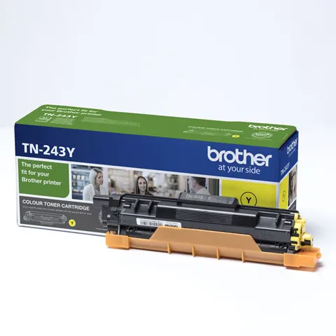 Toner BROTHER TN243Y - żółty, 1000 stron
