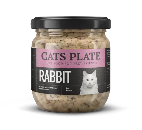 Cats Plate Rabbit 360g