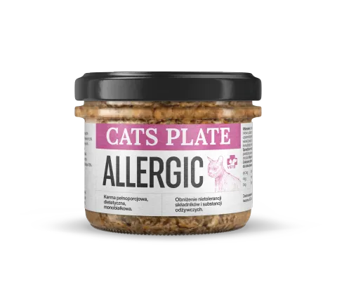 Cats Plate Vet Allergic 180g