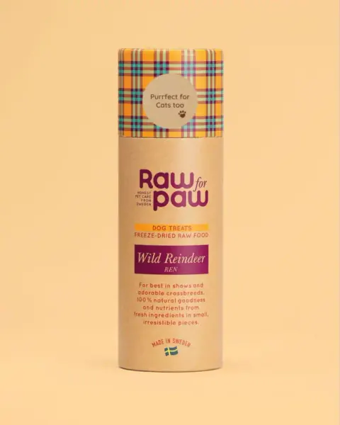 Raw For Paw Wild Reindeer - Liofilizowany Renifer 45g