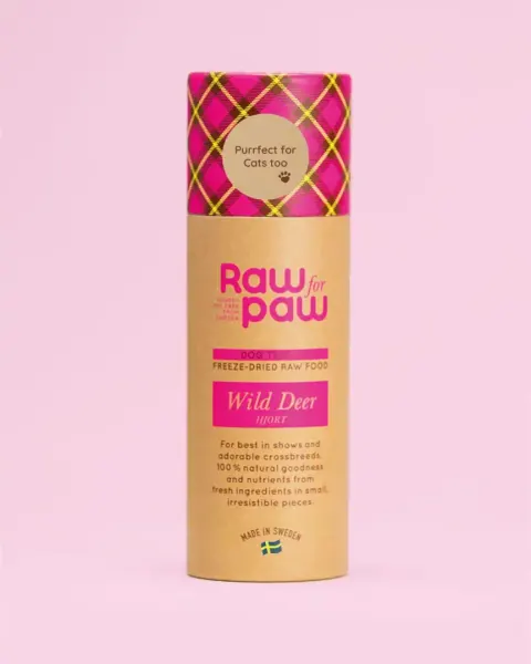 Raw For Paw Wild Deer - Liofilizowany Jeleń 45g