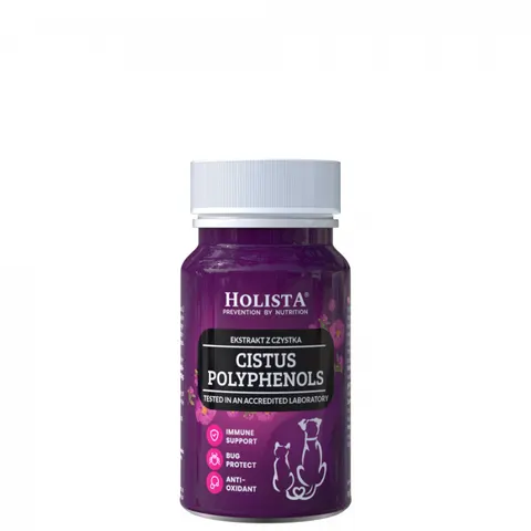 HOLISTA Cistus Polyphenols (Ekstrakt z czystka) 90 Tabletek
