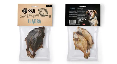 JOHN DOG Flądra 2szt.