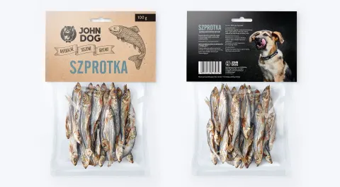 JOHN DOG Szprotka suszona 100g