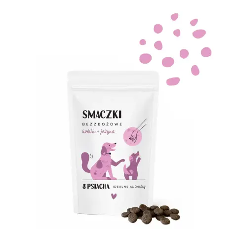 PSIACHA - Smaczki bezzbożowe łosoś + bataty 80g