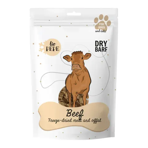 PAKA ZWIERZAKA Przysmak Lio PEPE Beef (wołowina mięso) 60g