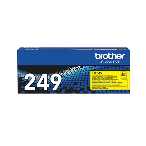 Toner BROTHER TN249Y - żółty, 4000 stron