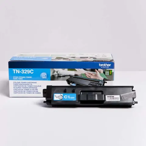 Toner BROTHER TN-329C - cyan, 6000 stron