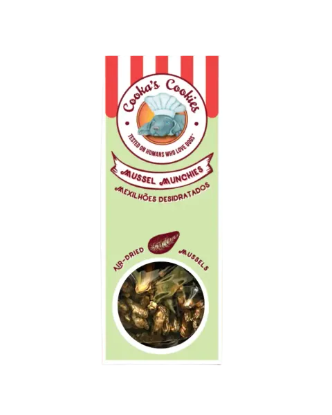 Cooka’s Cookies MUSSEL MUNCHIES Małże 70g
