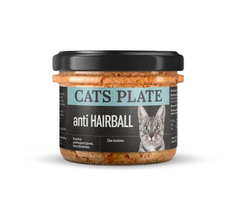 Cats Plate anti Hairball 180g
